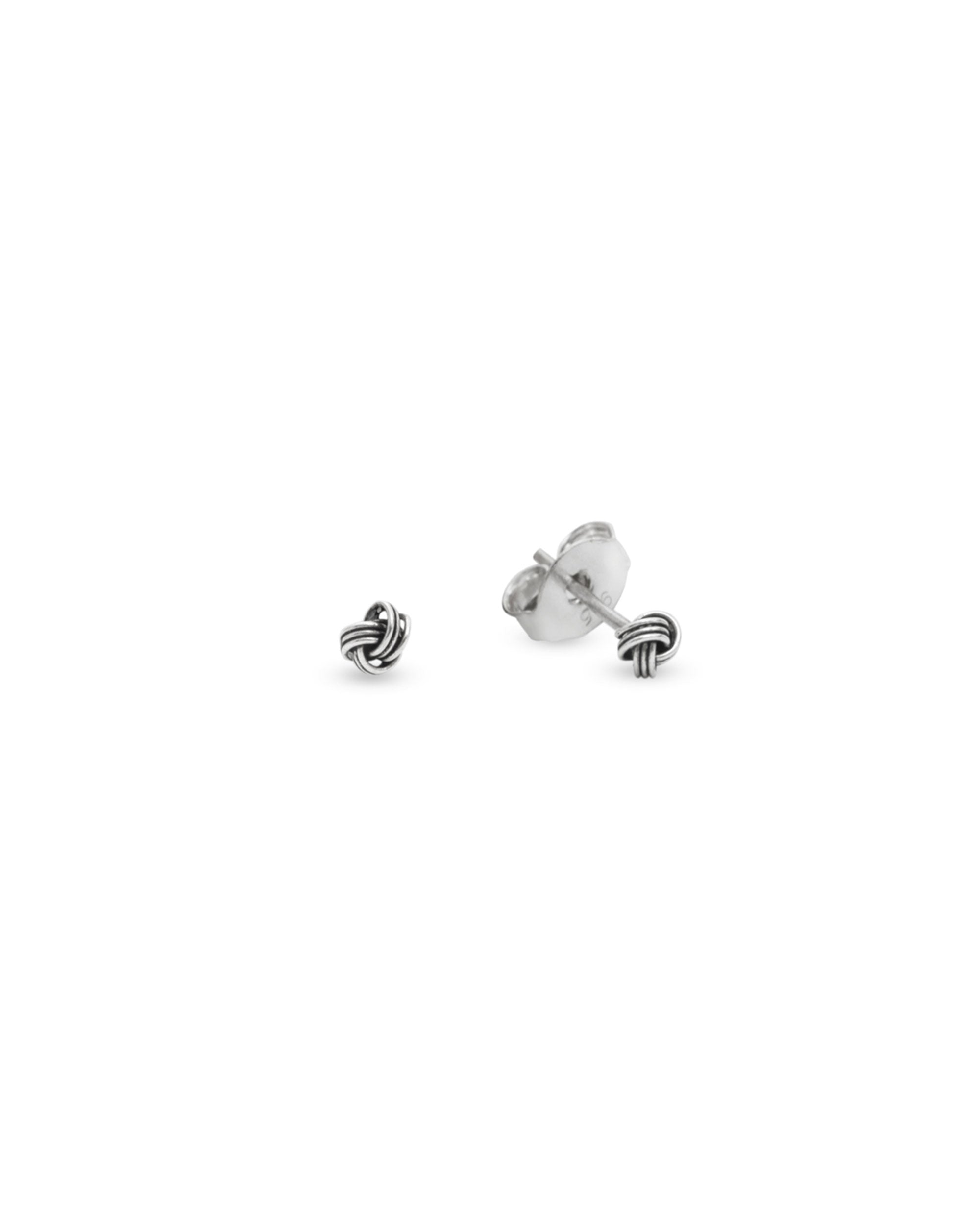 Mini Knot Stud Earrings