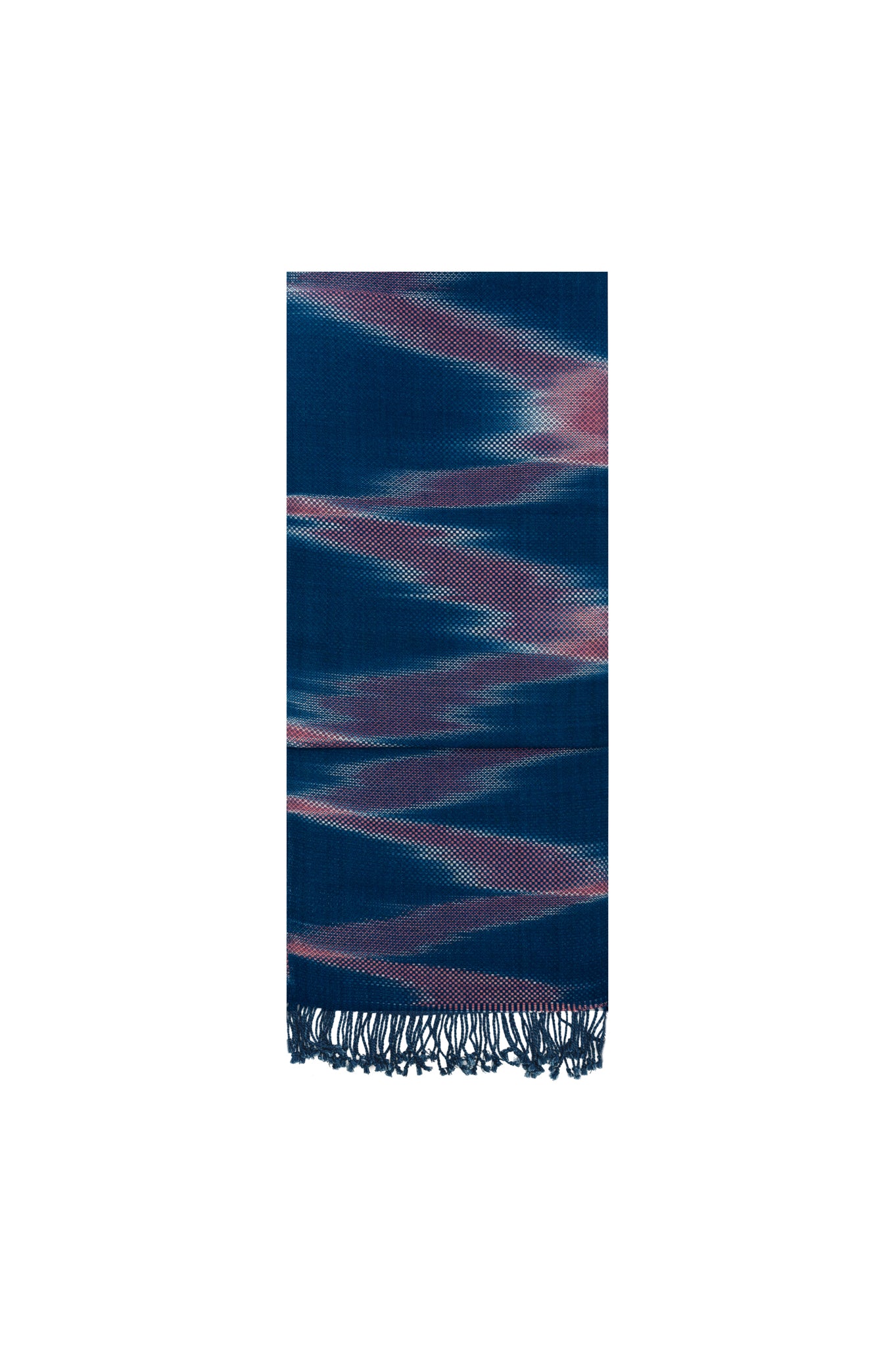 Twilight Waves Ikat Scarf