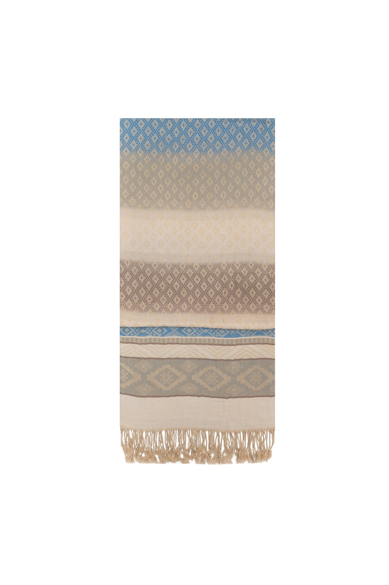 River Mist Ikat Scarf