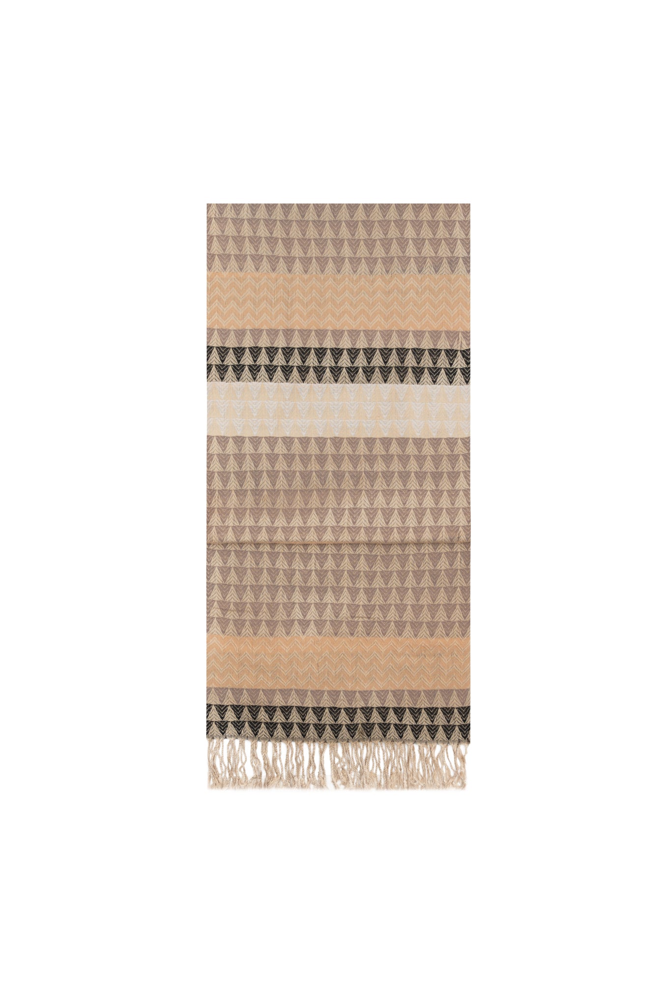 Golden Earth Chevron Scarf