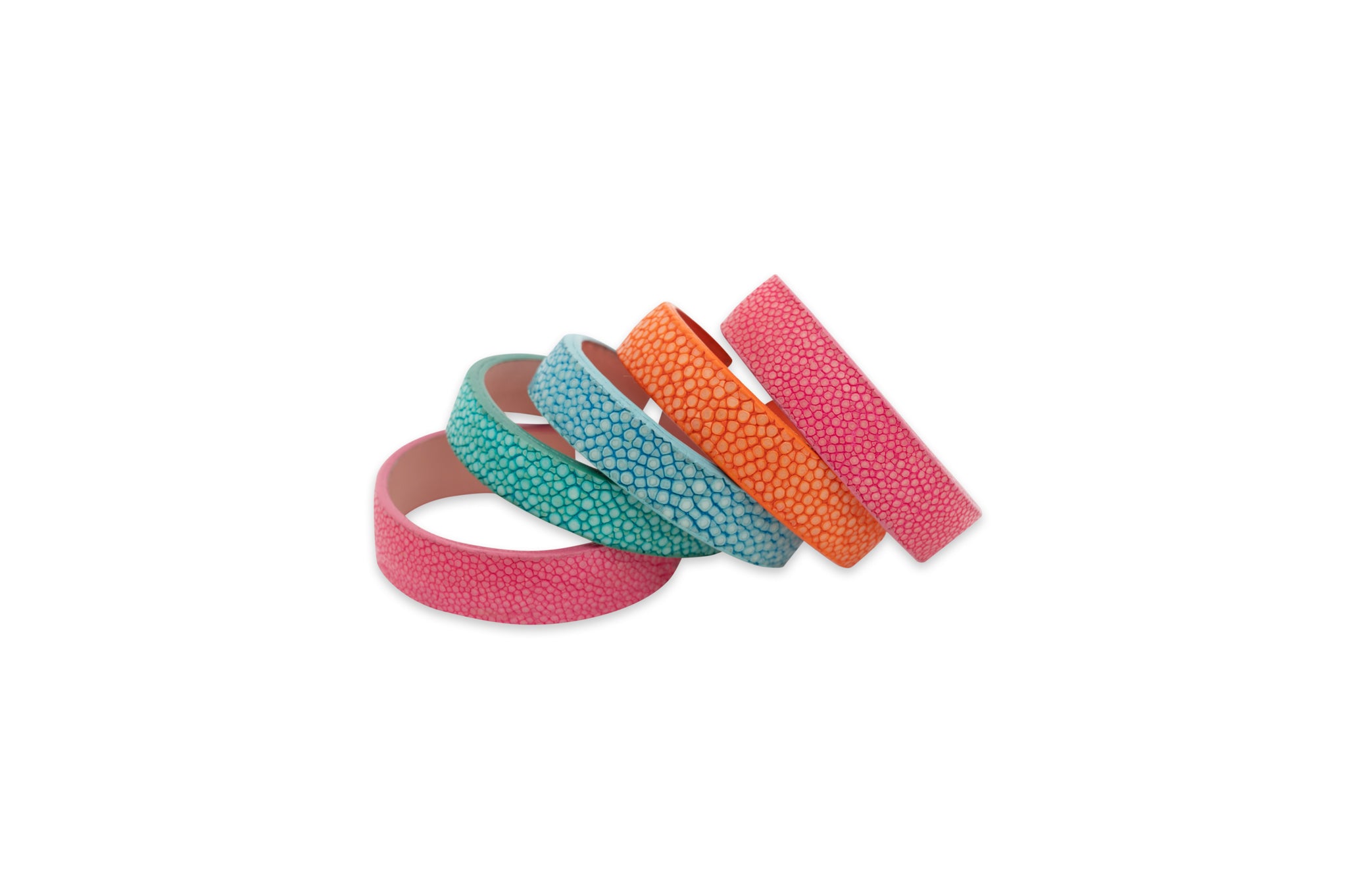 Vibrant Stingray Leather Bracelets