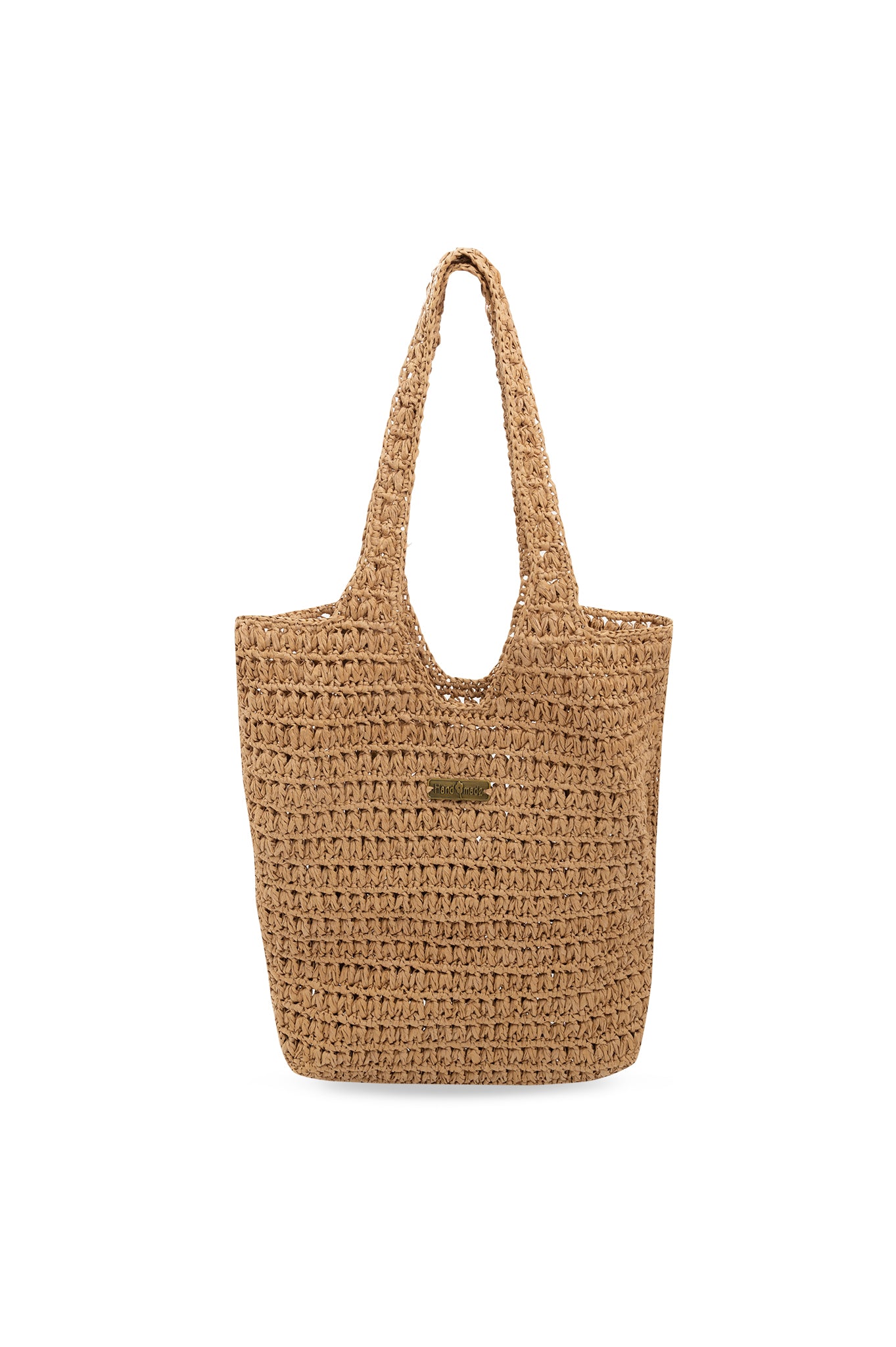Handwoven Raffia Tote